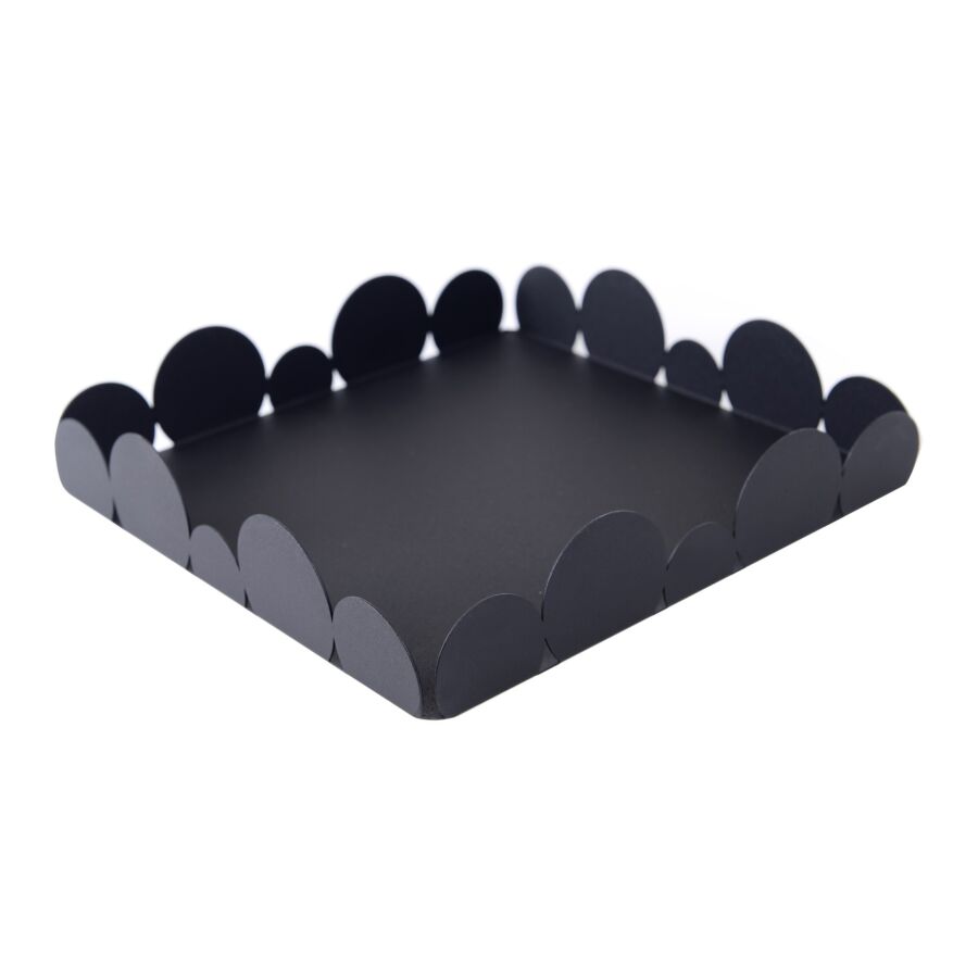 Plateau BUBBLE Carré - Noir Plateaux de cuisine