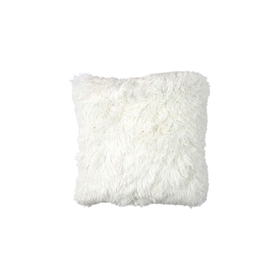 Coussin Poils Longs - Beige Coussins décoratifs