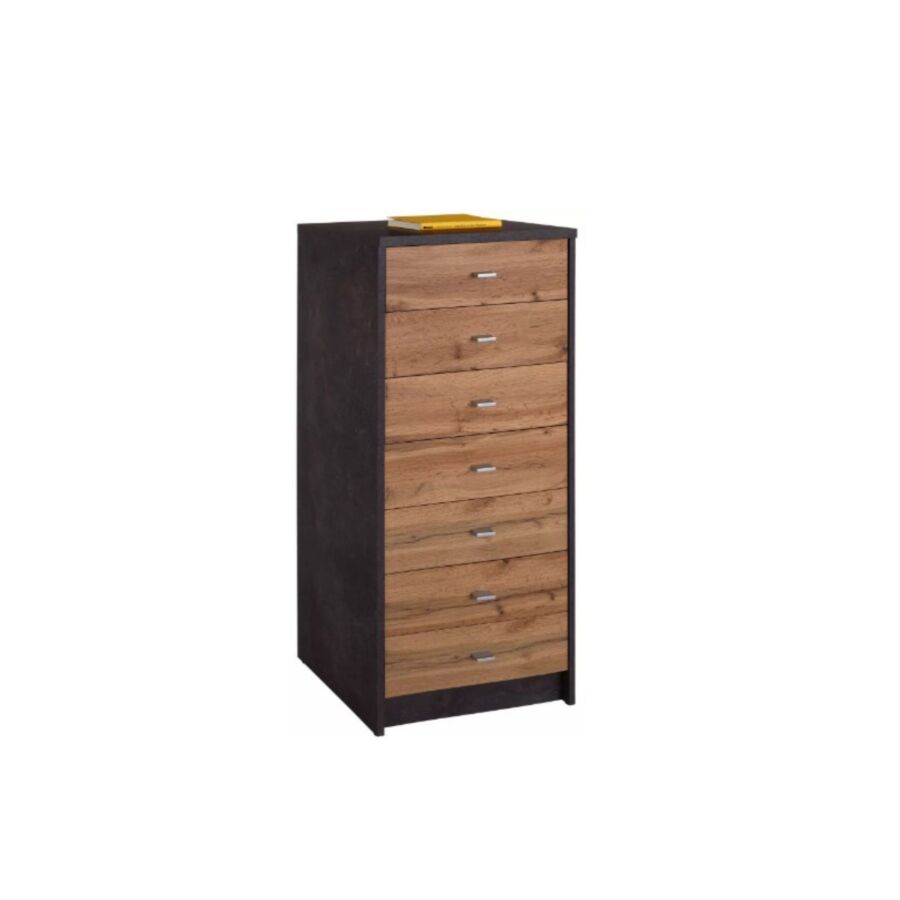 Chiffonnier 4-YOU 7 Tiroirs Commodes
