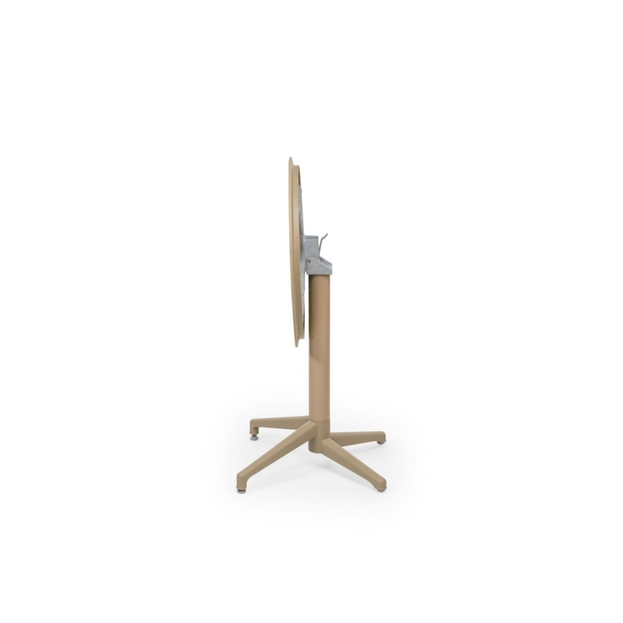 Table MOON Ronde Pliable - Cappuccino Meubles jardin