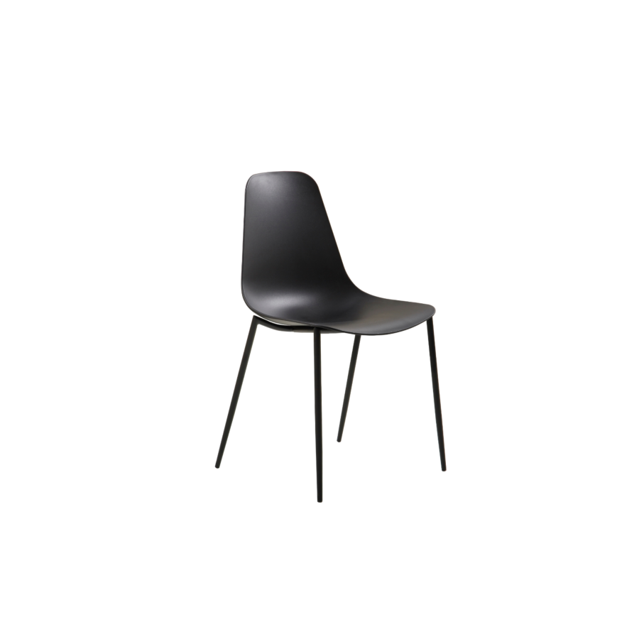 Chaise SHIRLEY-1661 - Noir Fauteuils Visiteurs