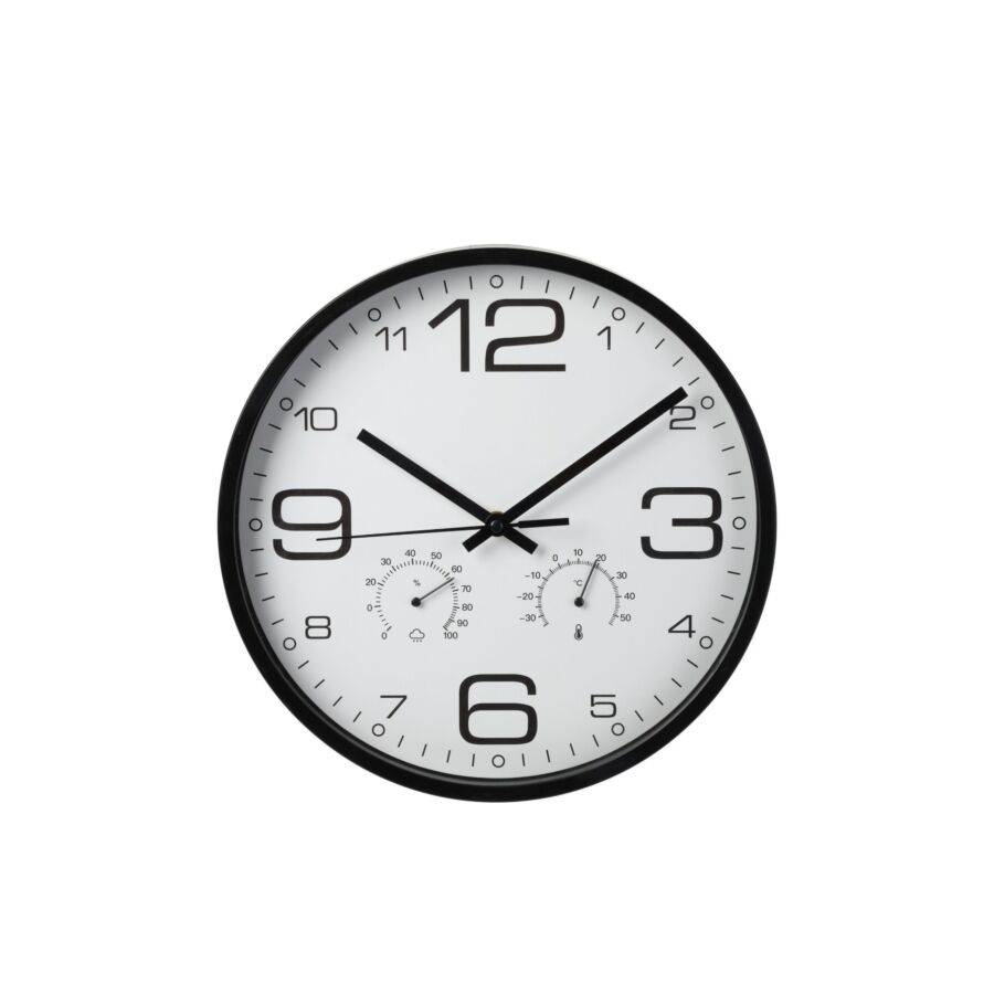 Horloge Murale WEATHERSTATION - Noir Horloges