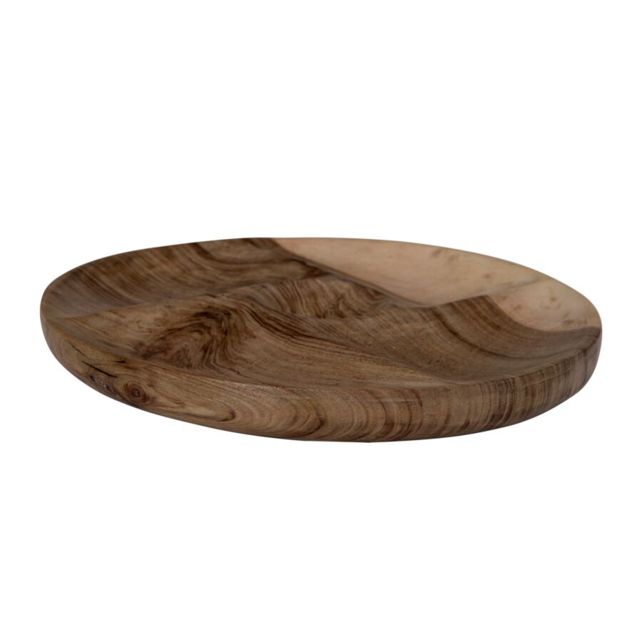Plat Apéritif 30cm - Marron Serviteurs