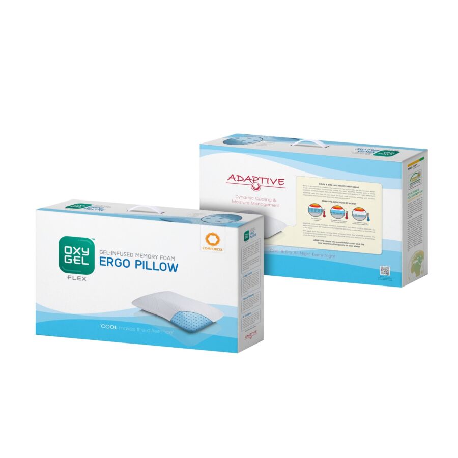 Oreiller COMFYNEST Ergonomique - Blanc Oreillers