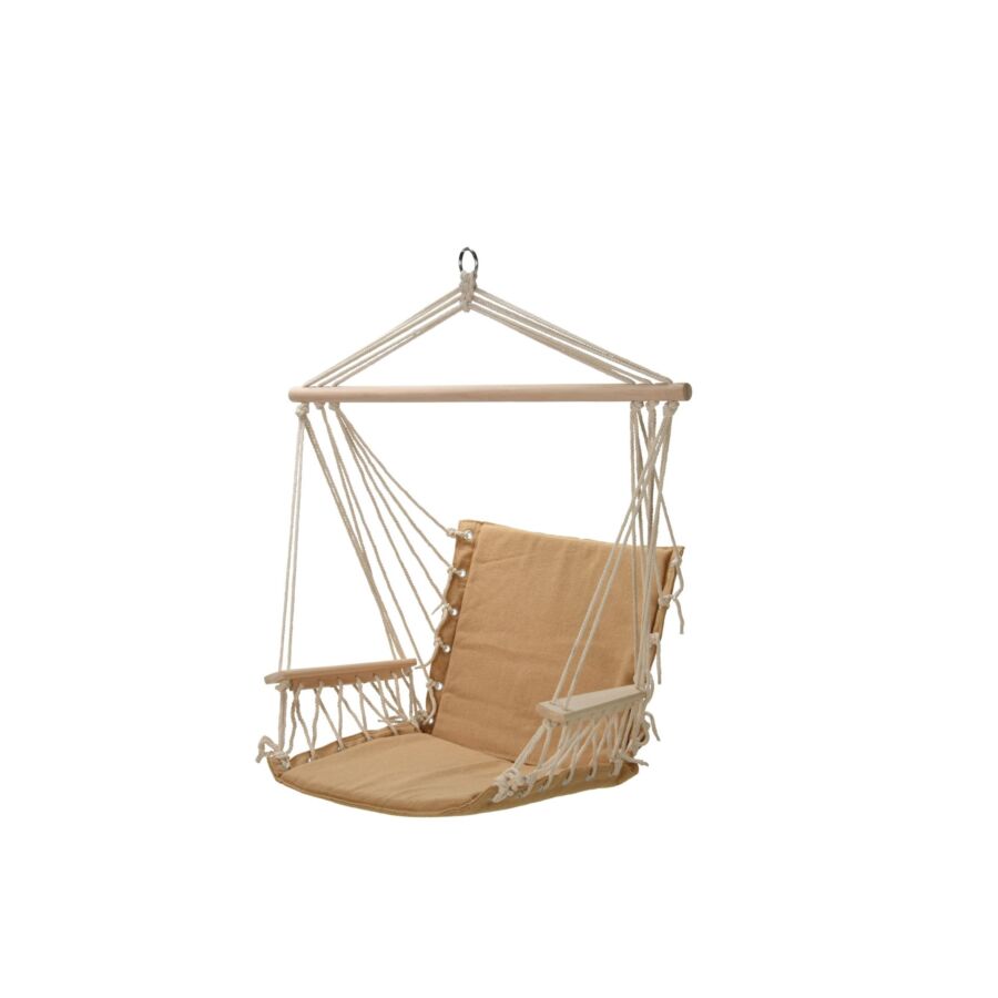 Chaise Suspendue HAMMOCK - Marron Sablé