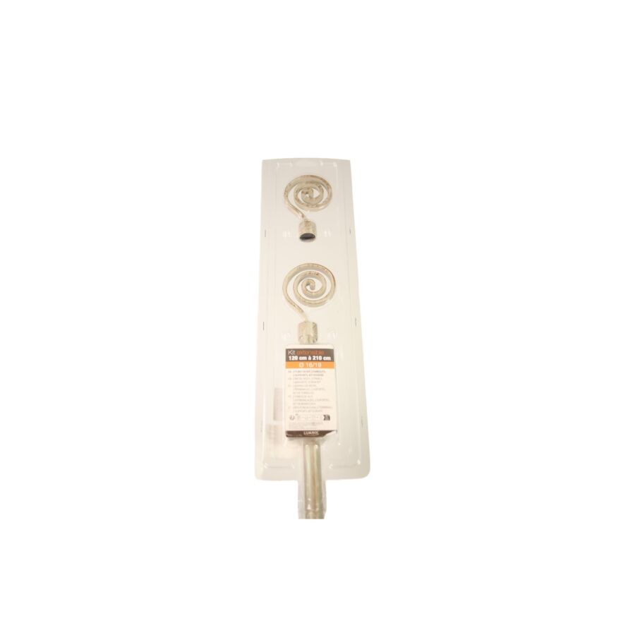 Tringle 120-210cm Avec Embout MAISON DE FAMILLE - Ivoire / Or Tringles et accessoires rideaux