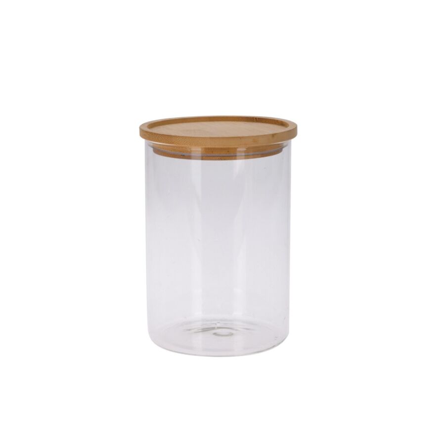 Boîte À Provision 1700ml - Blanc / Marron Rangement cuisine