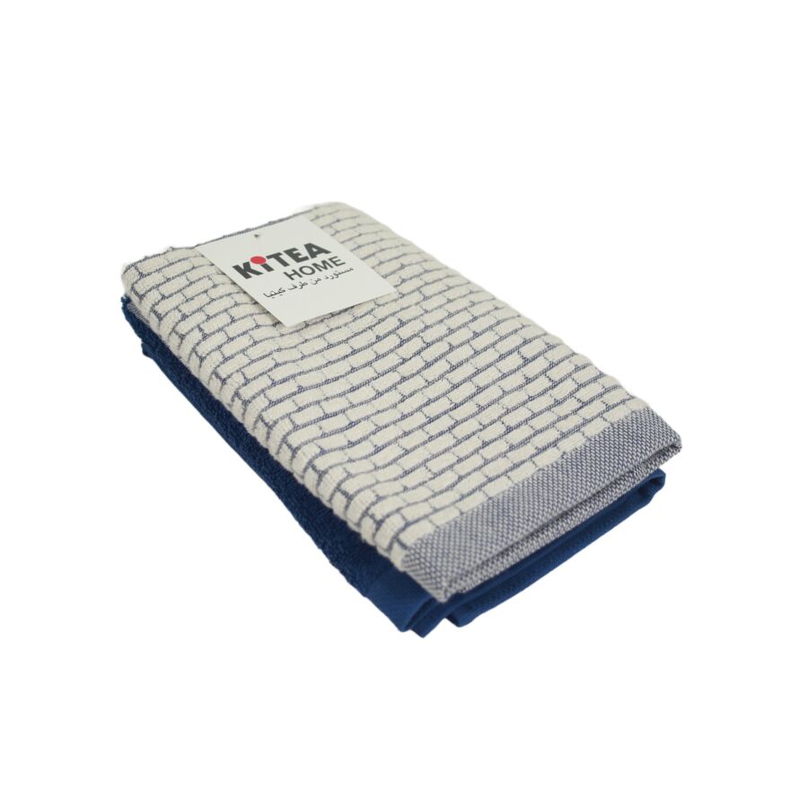 Packs De 2 Torchons 50x50cm - Bleu Serviettes de bain