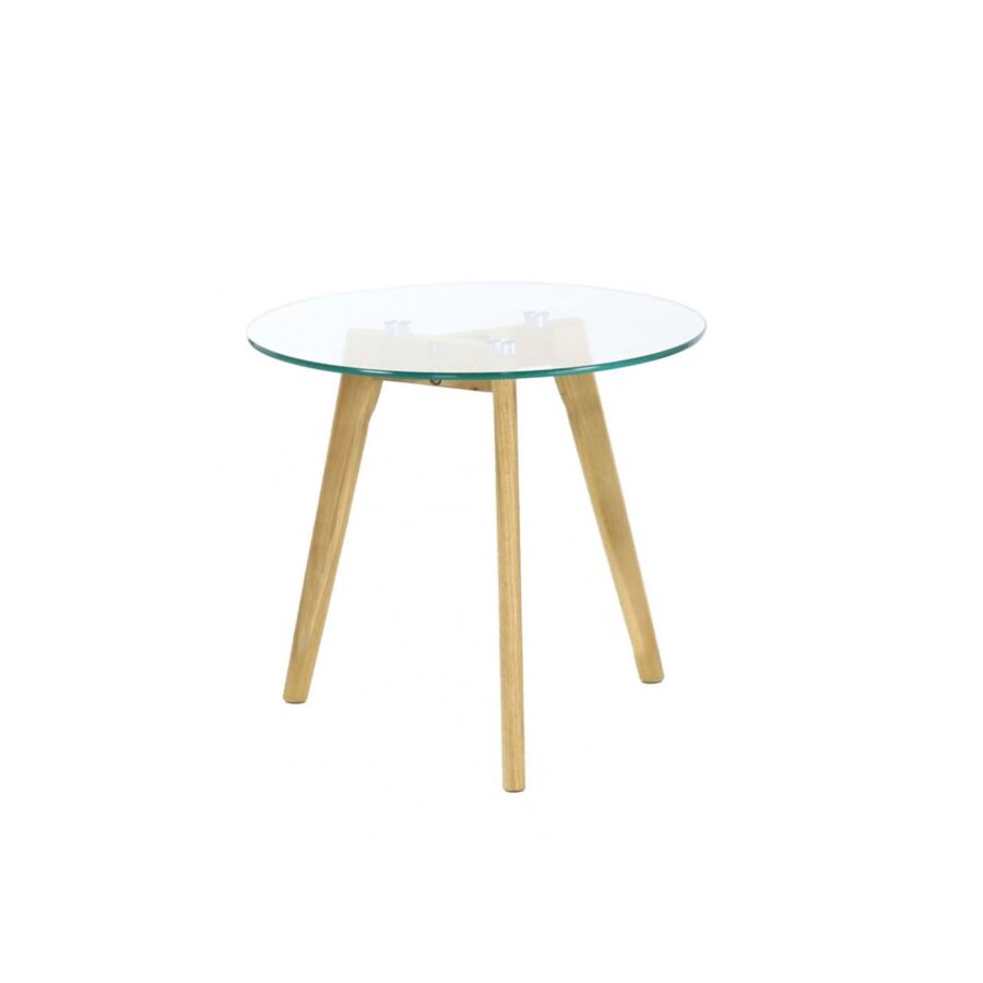 Table Basse En Verre - Beige Tables basses