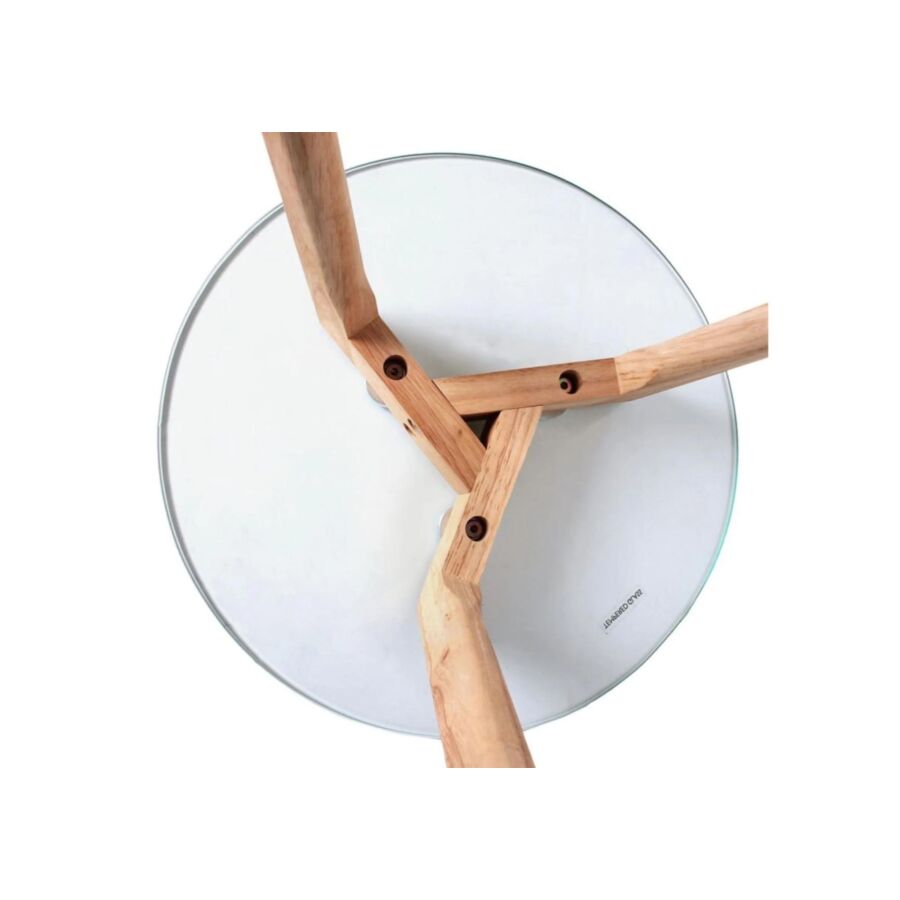 Table Basse En Verre - Beige Tables basses
