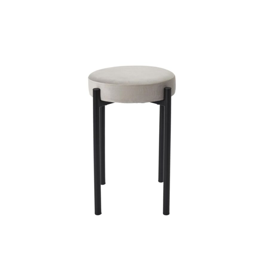 Tabouret BUBBLE 45 cm - Gris Meubles décoratifs