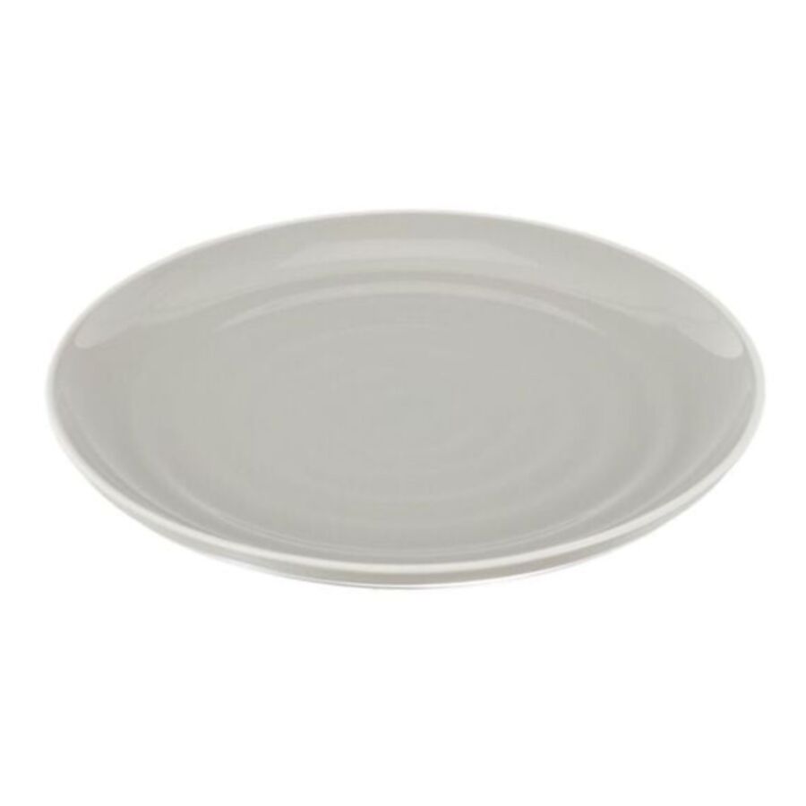 Assiette Bicolore 26.5 cm - Grise Serviteurs