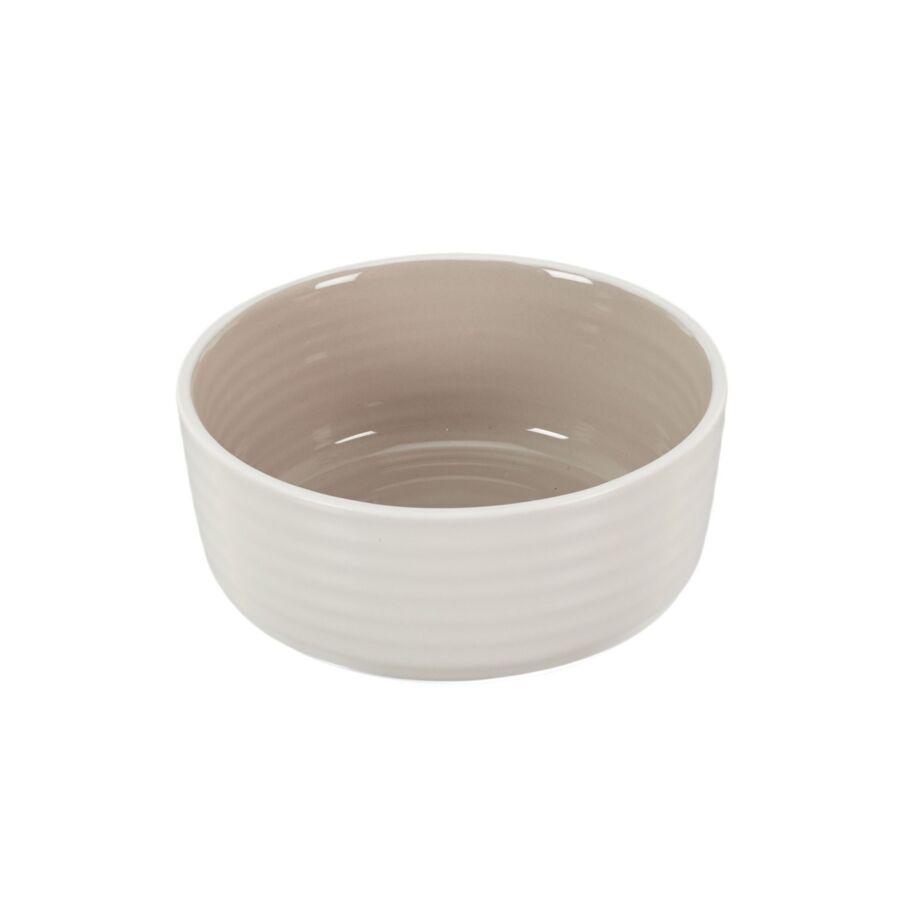 Bol À Soupe Bicolore - Beige Serviteurs