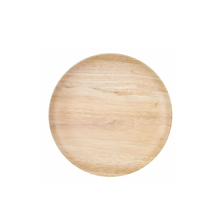 Assiette Motif Bambou - Beige Serviteurs