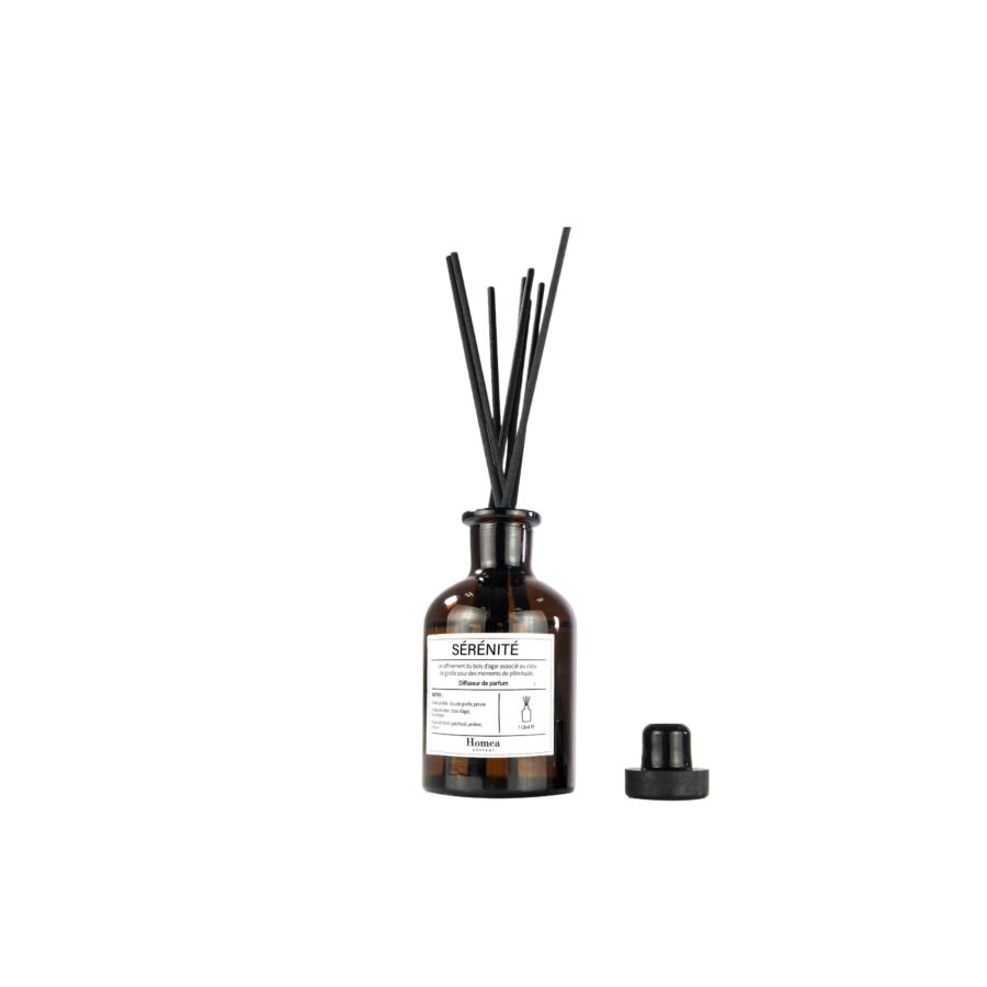 Diffuseur de Parfum Sérénité 115ml - Marron Parfums d'ambiance / huiles essentielles