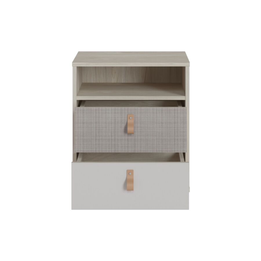 Table De Chevet DENIM - Chêne Blanchi Chevet enfant