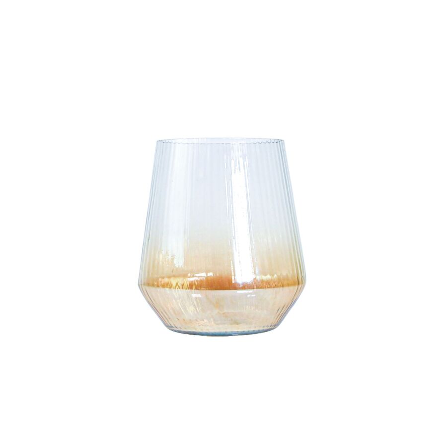 Bougeoir 15cm - Gold Ombré Photophores et bougeoirs