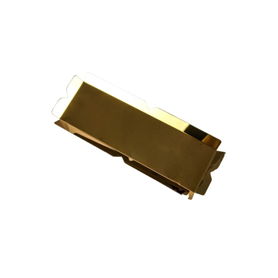 Plateau Val 39x11x2cm - Doré Serviteurs