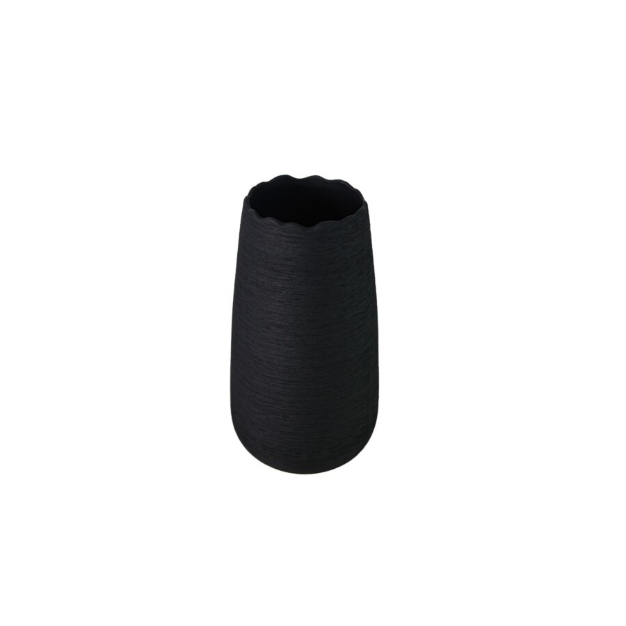 Vase 19,5x35,5cm - Noir Vases