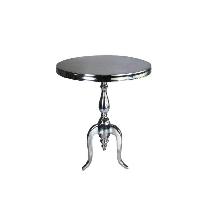 Table D'appoint Décorative 58x46cm - Argenté Tables d'appoint