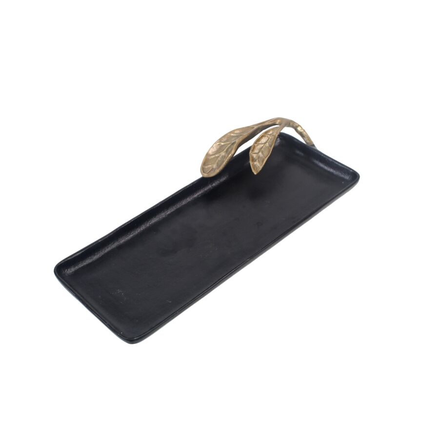 Vide Poches 43,5x19cm - Doré / Noir Bibelots