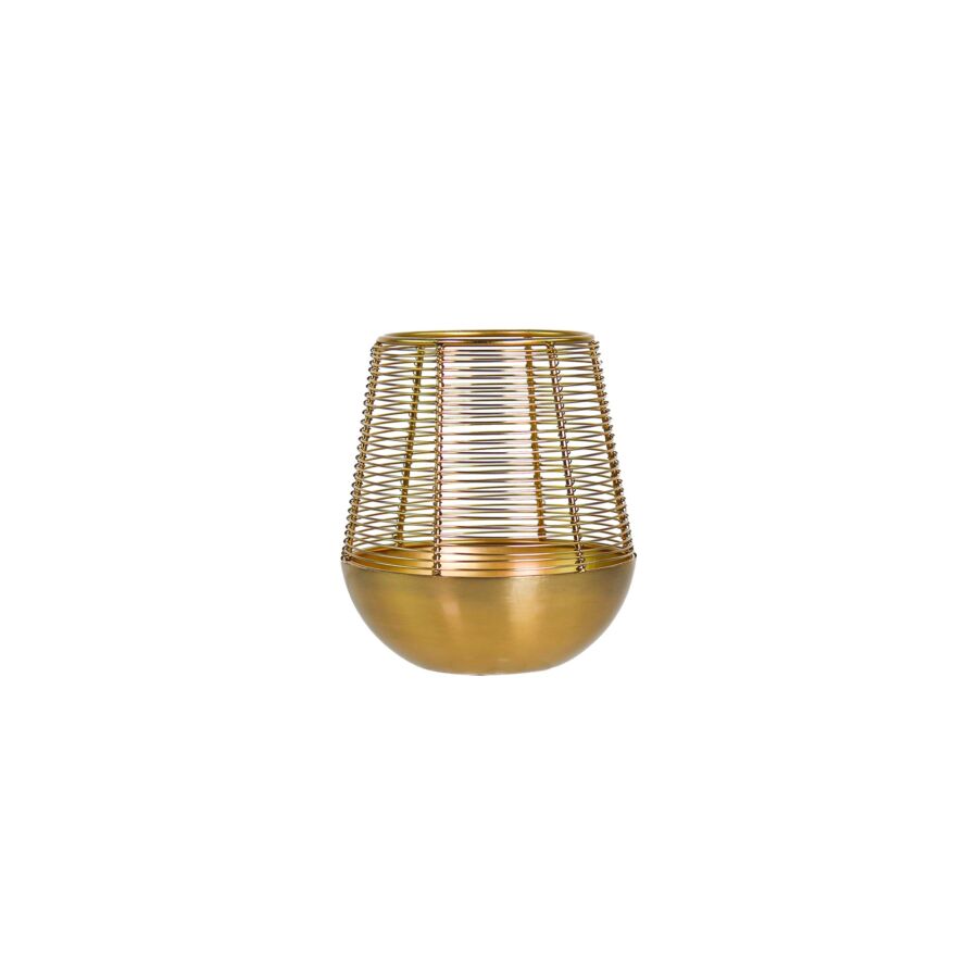 Lanterne 17cm - Doré Photophores et bougeoirs
