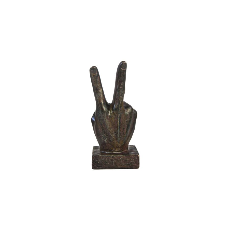 Statue Décoratif Peace - Bronze Bibelots