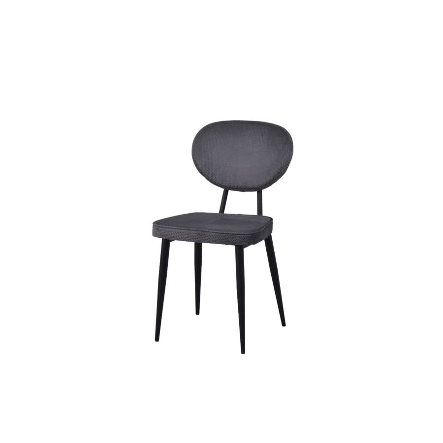 Chaise ZADI - Gris Anthracite Chaises sans accoudoir