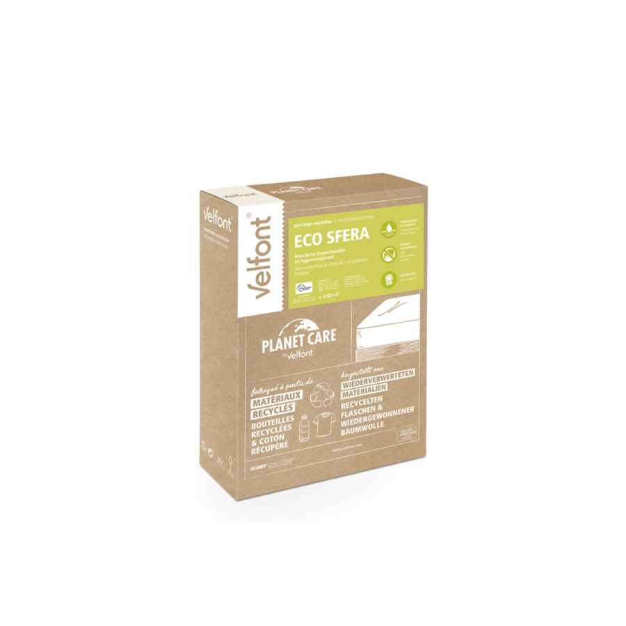 Protège-matelas ECO SFERA - Blanc Protège Matelas