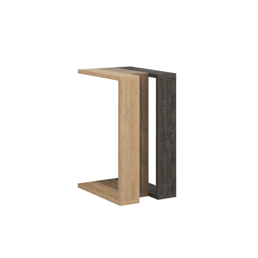 Table De Coin MACHA - Chêne / Marron Foncé Tables d'appoint
