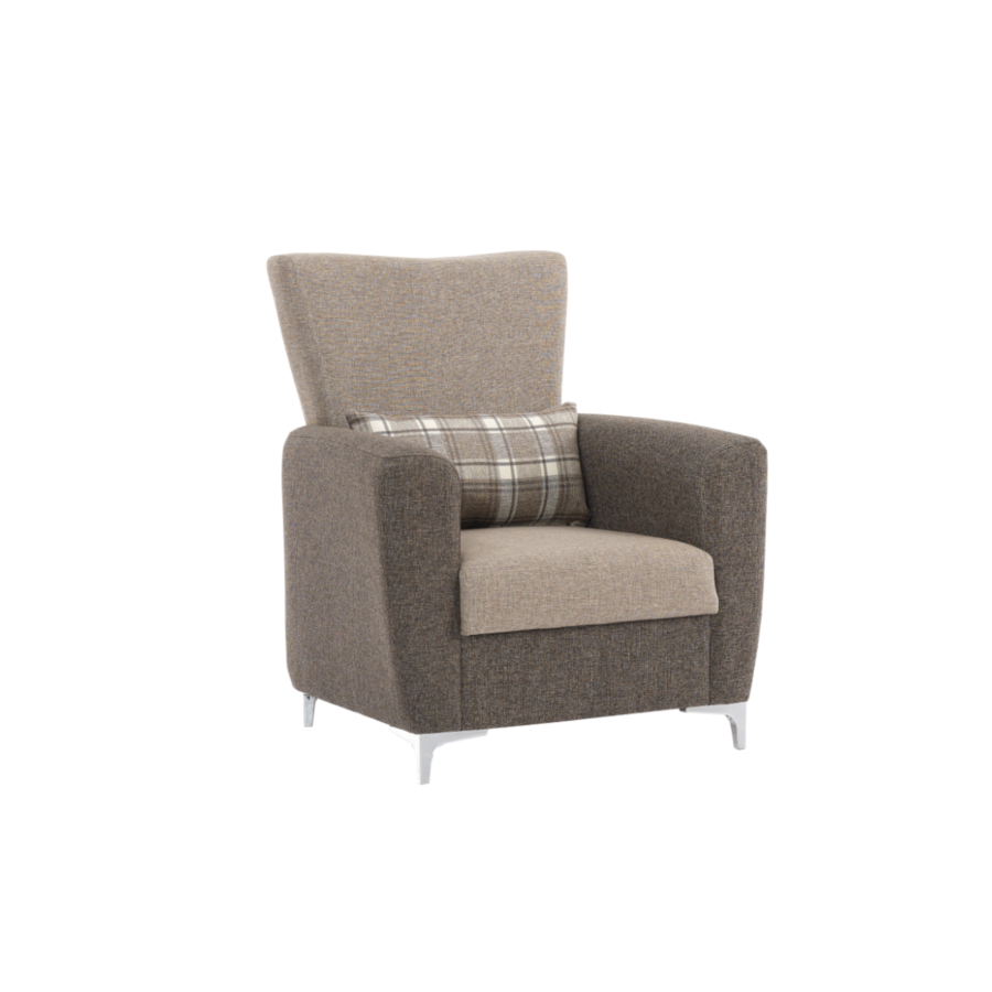 Fauteuil SEREN - Marron Fauteuil simple