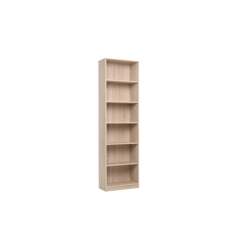 Bibliothèque PEGGY 6 Niveaux - Beige Rangement