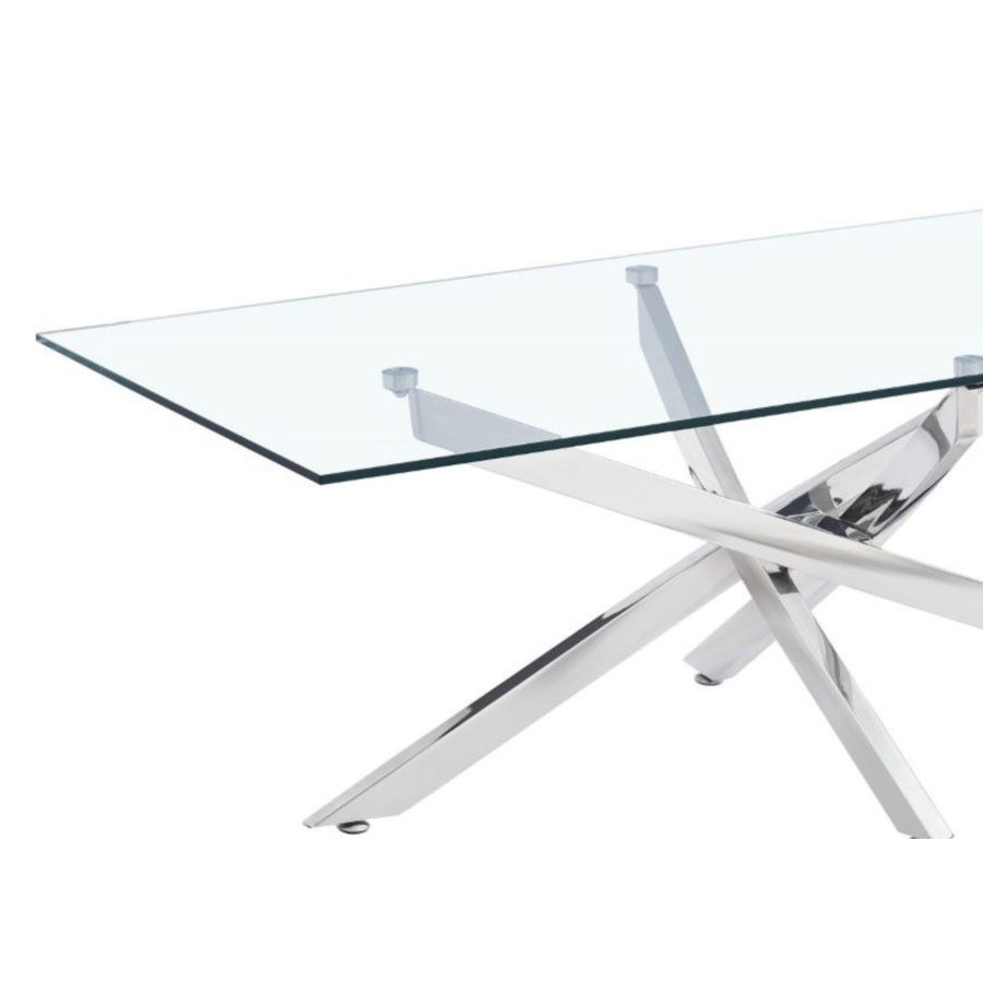 Table Basse LAROJA - Blanc / Beige Table basse