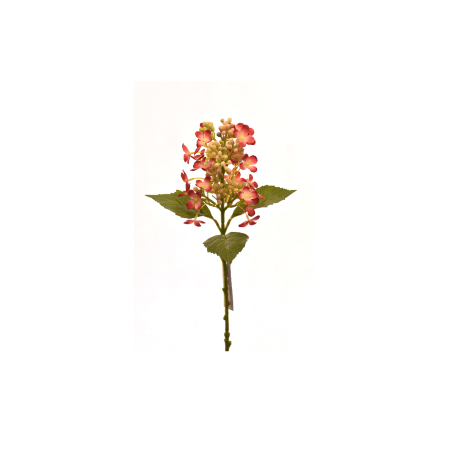 Fleur Hortensia 39cm - Rouge Clair Plantes et fleurs artificielles