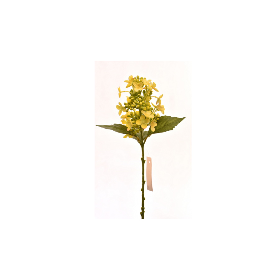 Fleur Hortensia 39cm - Jaune Plantes et fleurs artificielles