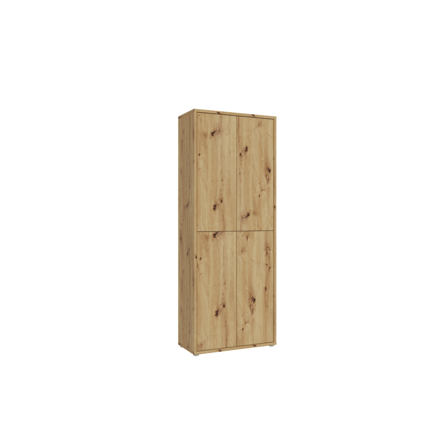 Armoire ALICE SPRINGS Avec 4 Portes - Beige Meuble multifonctions rangements