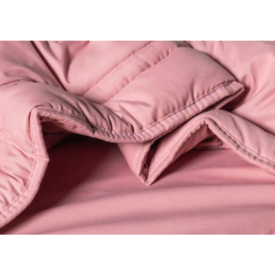 COUETTE R MONOCHROME 260x240 300g - ROSE DE BOIS Housses de couette