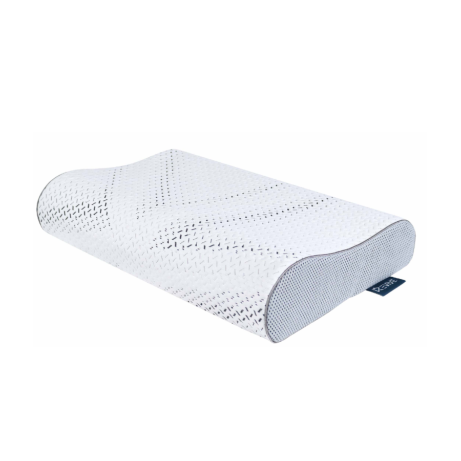Oreiller REVIVE Contour 60x40cm - Blanc Oreillers