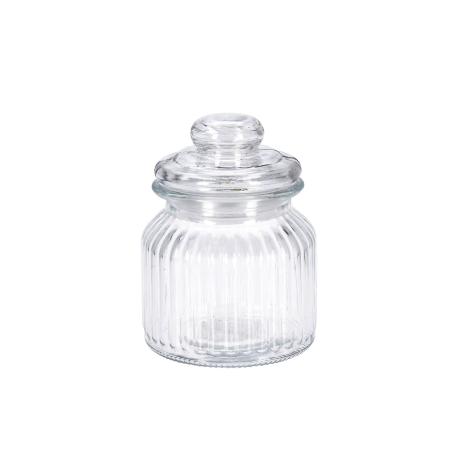 Bocal À Provision Avec Couvercle 500ml - Blanc Rangement cuisine