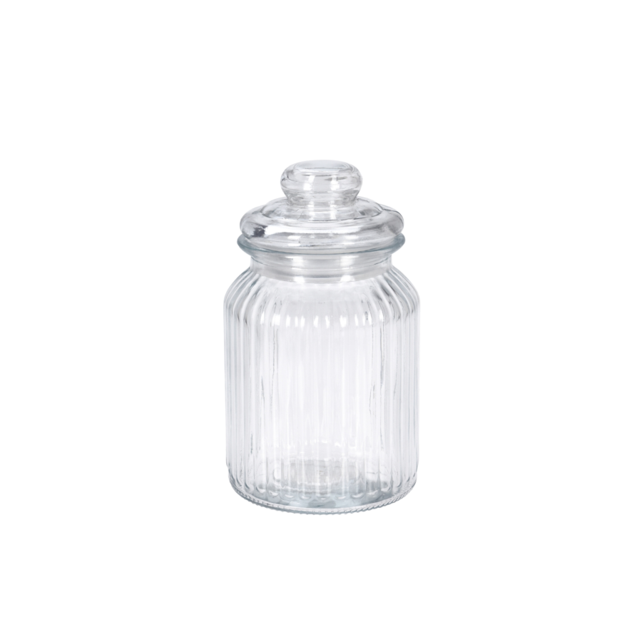 Bocal À Provision Avec Couvercle 750ml - Blanc Rangement cuisine
