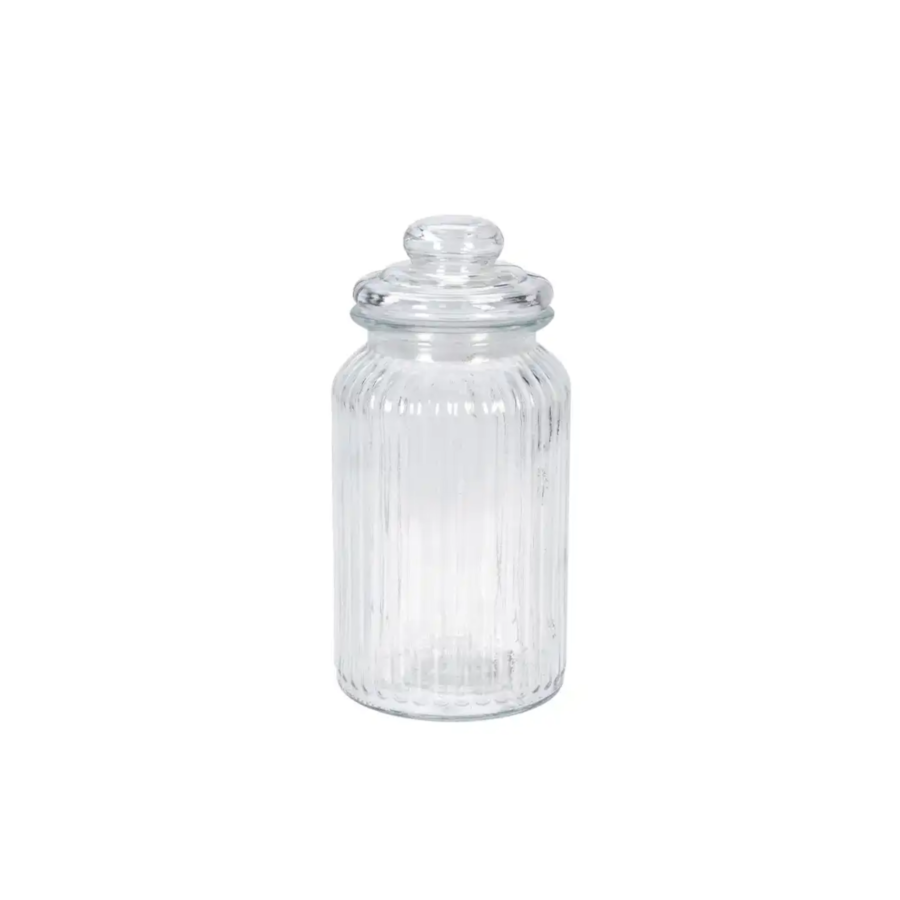 Bocal À Provision Avec Couvercle 1000ml - Blanc Rangement cuisine