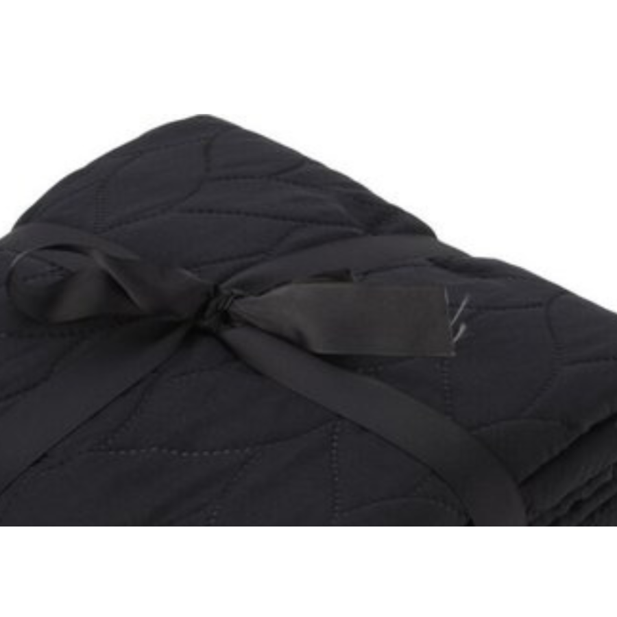 Couverture En Polyester 200x220cm - Noir Plaid et couvertures
