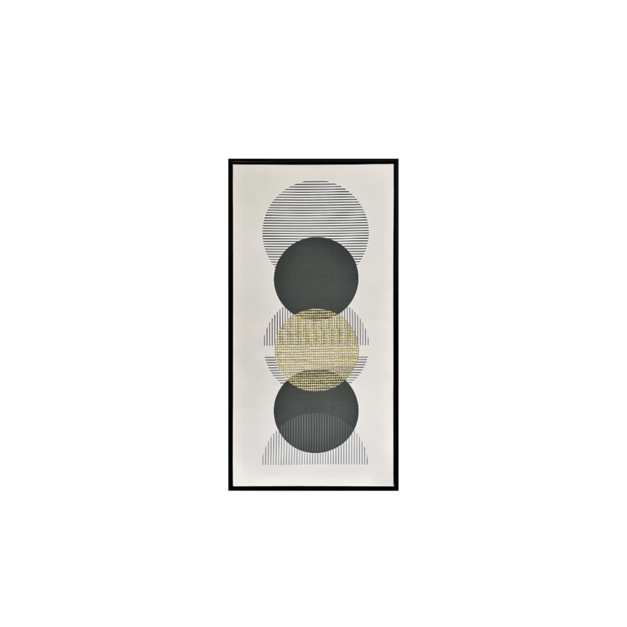 TABLEAU Motif ABSTRAIT 40x80 - Multicouleur Tableaux