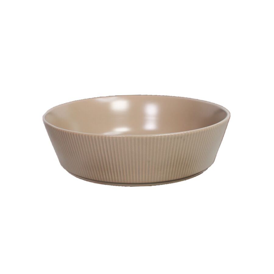 Saladier En Porcelaine 17,8cm - Beige DECORATION