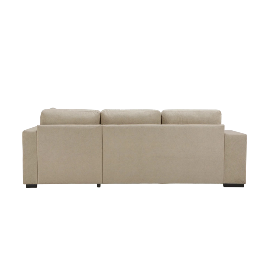Canapé D'angle NEW NALIA Avec Fontion Lit + Coffre + Pouf Promos printemps