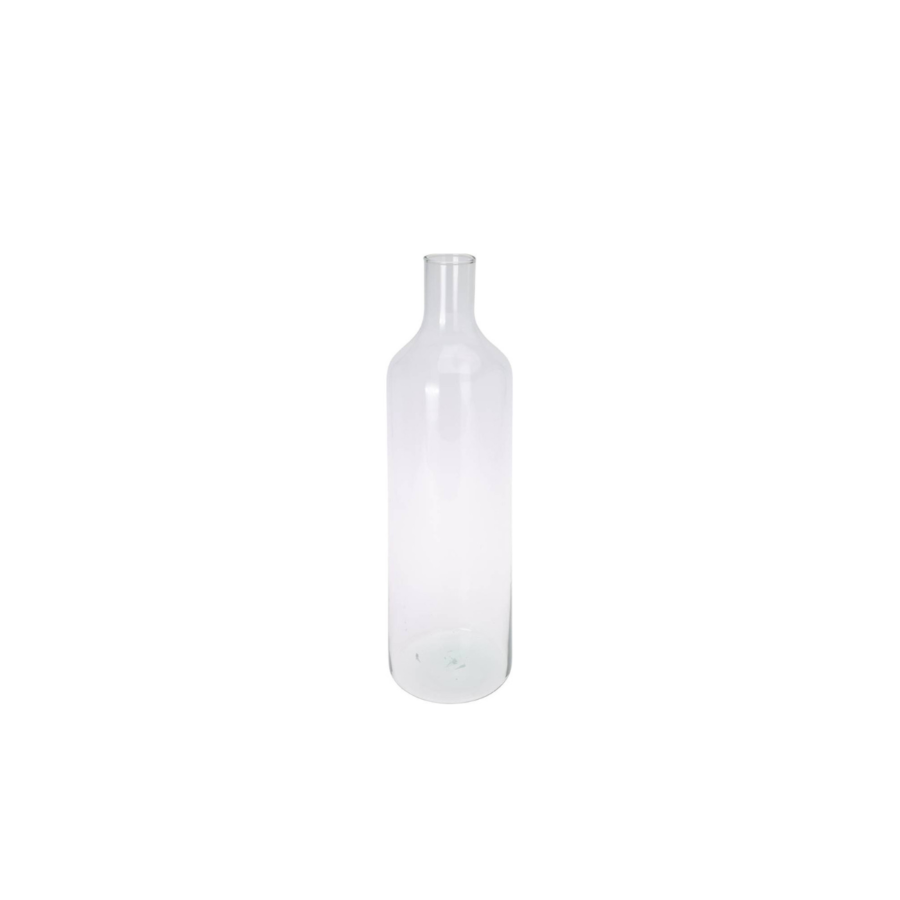 VASE EN VERRE 15cm - Blanc Vases