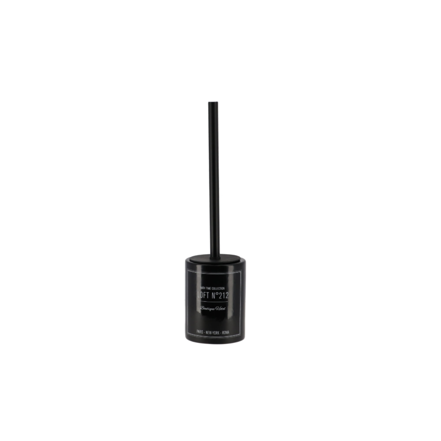 BROSSE WC TIGE RETRO Dolomite - Noir Brosses WC