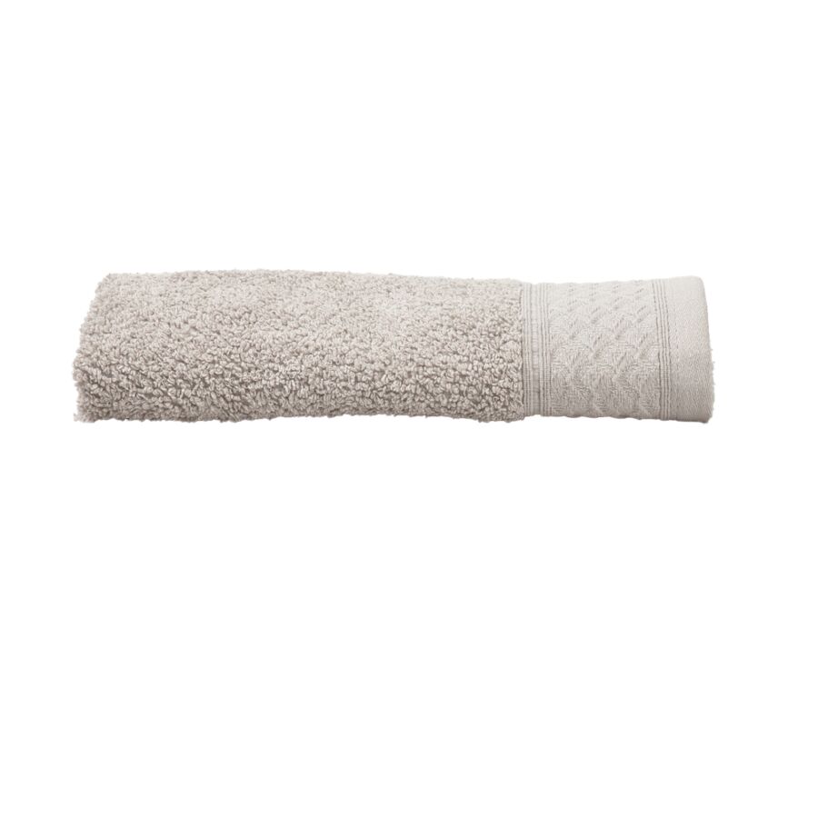 SERVIETTE BAIN LAND 70x140cm - Gris Promos printemps