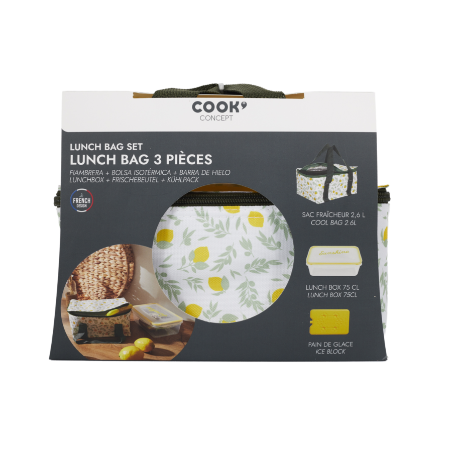 LUNCH BOX SAC FRAICHEUR PAIN DE GLACE - Multicouleur Rangement cuisine