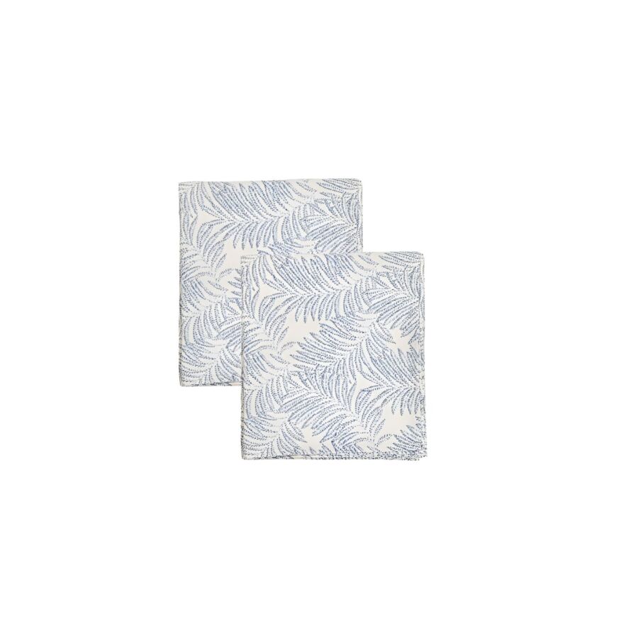 PACK SERVIETTES AZUR - Bleu / Blanc Soldes été